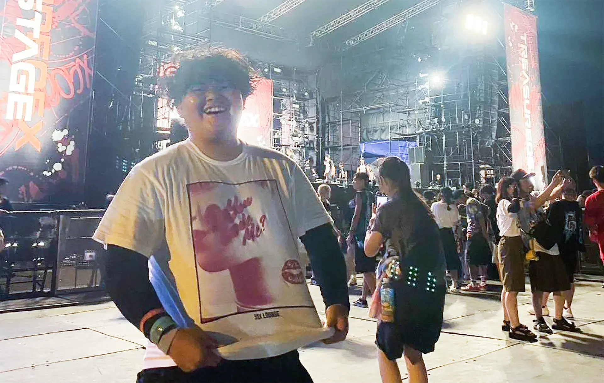 ライブ会場にて